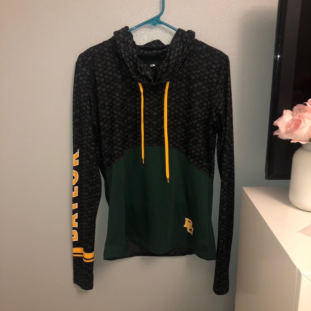 baylor cowl neck long-sleeve